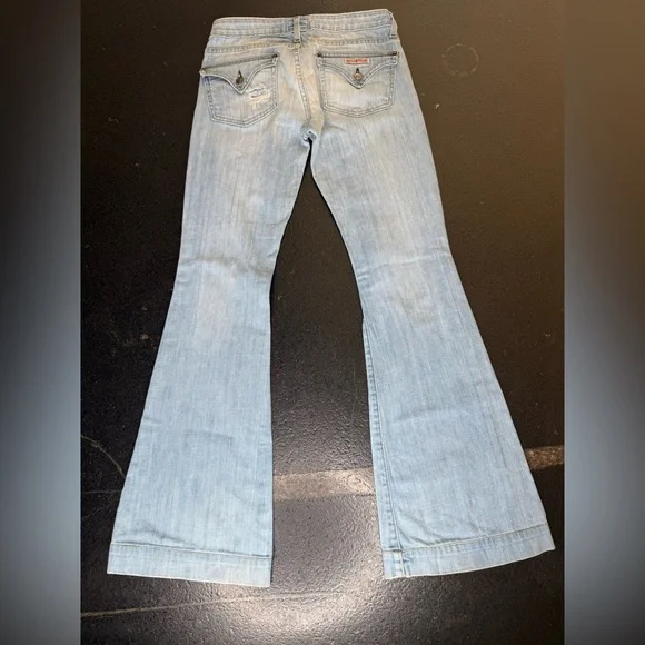 Hudson Farris Flare Light Blue Jeans Size 26 - Picture 5 of 16